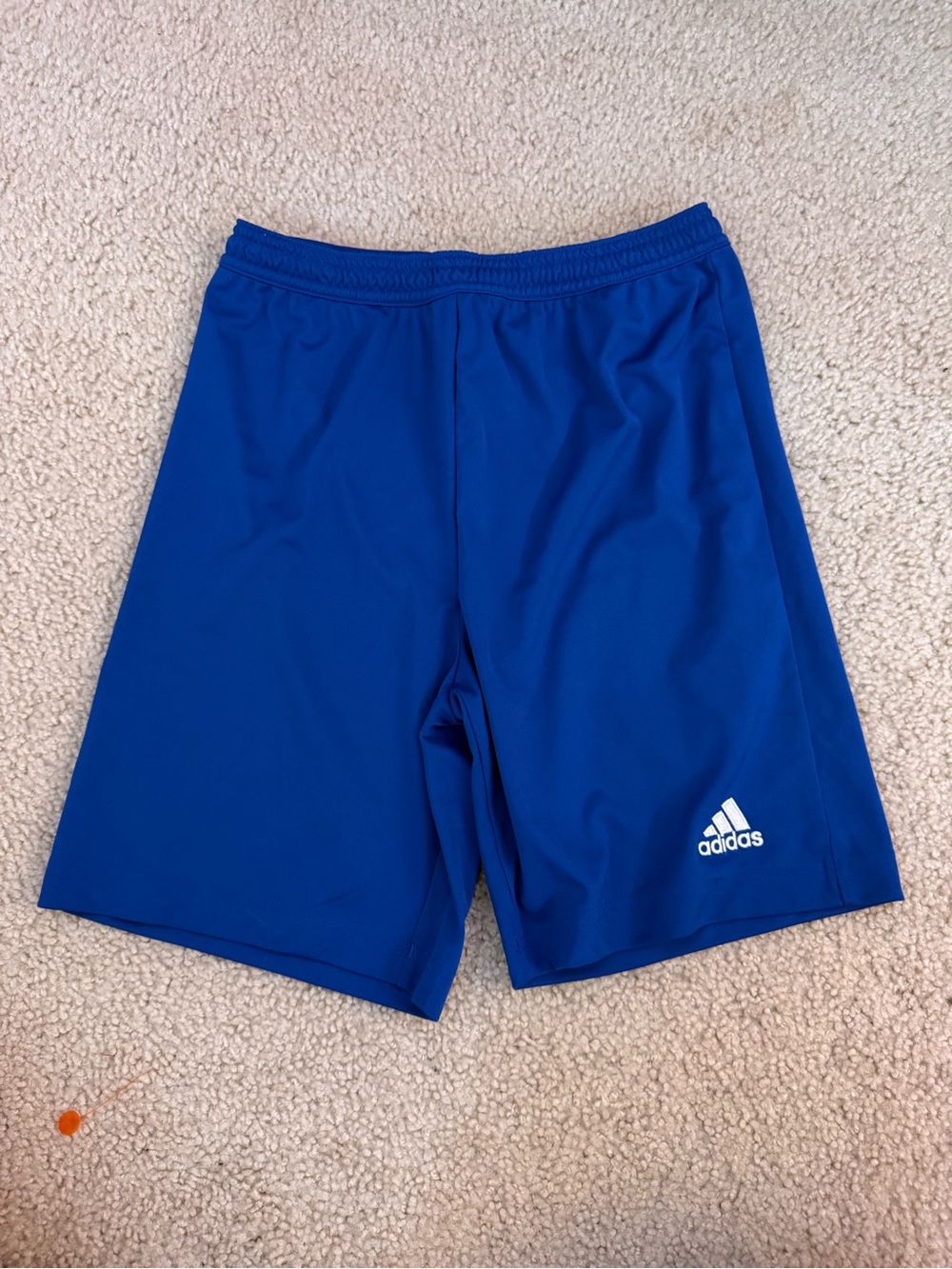adidas Men’s Royal Blue Athletic Shorts with Logo
